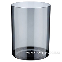 Вазон "Round shadow" (пластик), D15xH20 см - фото 1