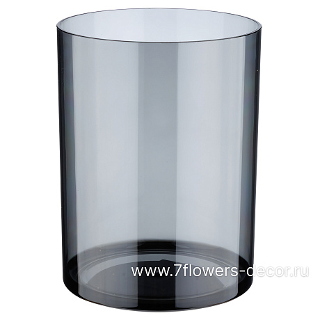 Вазон Round shadow (пластик), D15xH20 см - фото 1