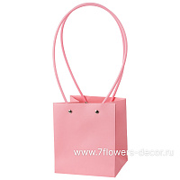 Сумка подарочная (картон), 13x12xH15 см, набор (10 шт), с ламинацией - фото 1