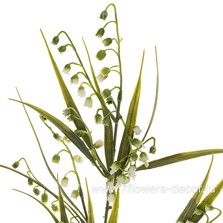 Цветок искусственный Ландыш, H89 см - фото 2