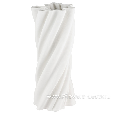 Ваза Иллюзия (керамика), D17xH33 см, для суxоцветов - фото 1