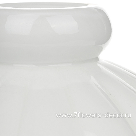 Ваза Frosty (стекло), D22,5xH25 см - фото 2