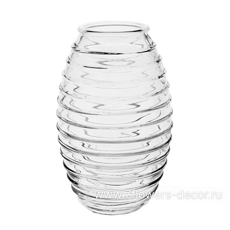 Ваза Лайт 3 (стекло), D14xH28,5 см - фото 1