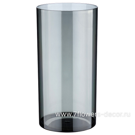 Вазон Round shadow (пластик), D15xH30 см - фото 1