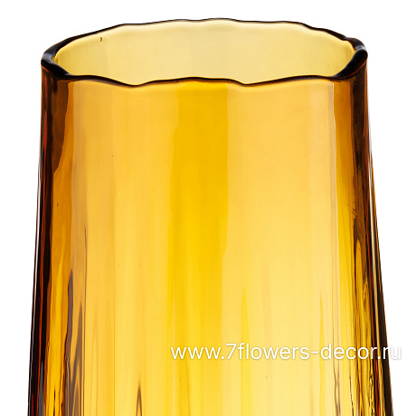 Ваза Gardenia (стекло), D21xH41,5 см - фото 2