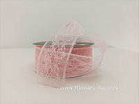 Лента декоративная "Кружево", 40 ммx25 ярд - фото 1