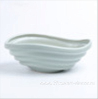 Кашпо "Flow" (керамика), 31x20,5xH11,5 см - фото 1