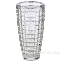 Ваза "Diamond" (стекло), D12,5xH28 см - фото 1