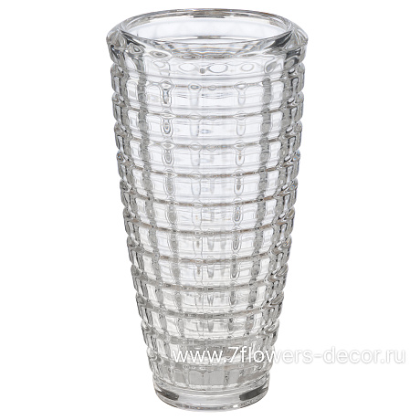 Ваза Diamond (стекло), D12,5xH28 см - фото 1