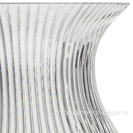 Ваза Douya V (стекло), D12хH20 см - фото 2