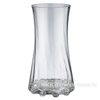 Ваза "Waist" (стекло), D13xH25 см - фото 1