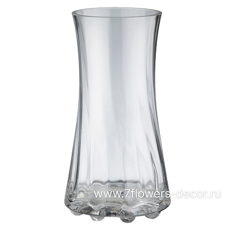 Ваза Waist (стекло), D13xH25 см - фото 1