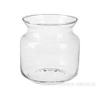 Ваза "Лемож-4" (стекло), D12,5xH12,5 см - фото 1