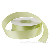 Лента атлас, 25 ммx25 ярд, плотная, на катушке - фото 1