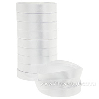 Лента атлас, 15 ммx25 ярд, набор (10 шт) - фото 1