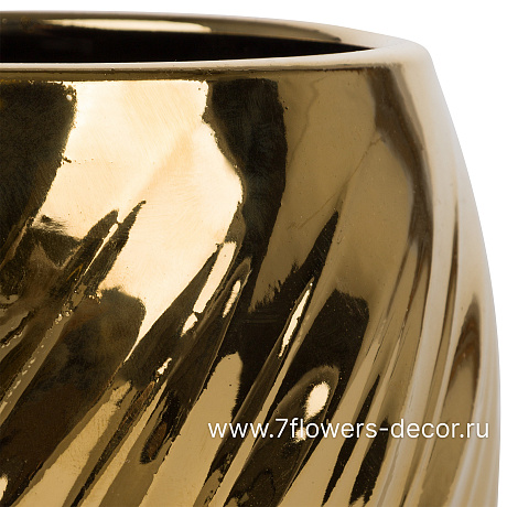 Кашпо (керамика), D12xH10 см - фото 2