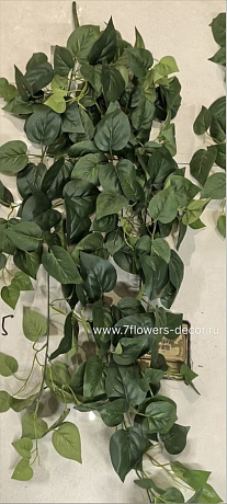 Растение искусственное ампельное Потос, H128 см - фото 1