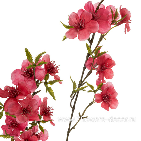 Ветка искусственная Вишня, H98 см - фото 2