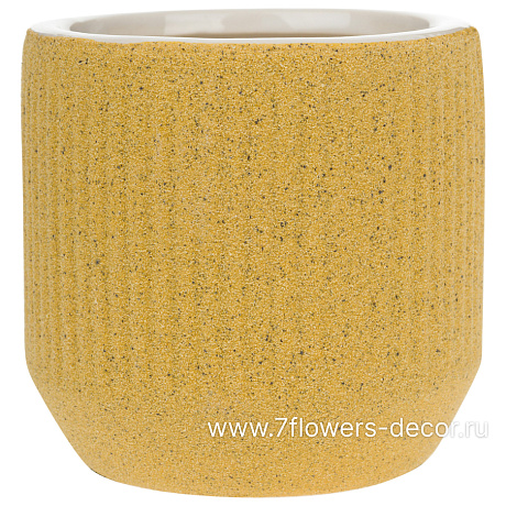 Кашпо (керамика), D11xH10,5 см - фото 1