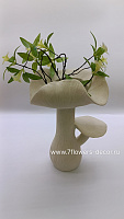 Ваза "Mushroom" (керамика), D15xH24,5 см - фото 1