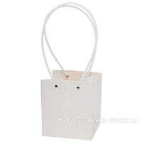 Сумка подарочная (картон), 13x12xH15 см, набор (10 шт), с ламинацией - фото 1