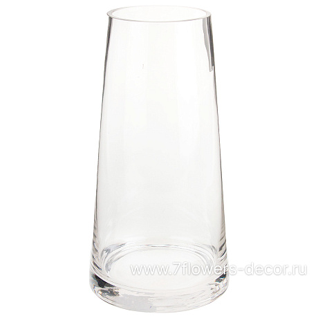 Ваза Конус (стекло), D10xH25 см - фото 1