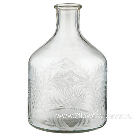 Ваза Колба (стекло), D14xH20 см - фото 1