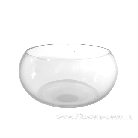 Шаровая Ваза Чаша (стекло), D25xH25 см - фото 1