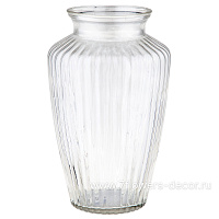 Ваза "Амфорелла 2" (стекло), D15xH24 см - фото 1