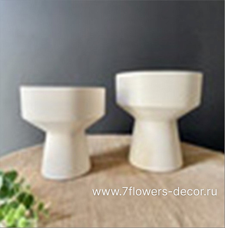 Ваза Campanula (керамика), D18,5xH14 см - фото 1