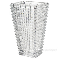 Ваза "Diamond" (стекло), 10x7xH18 см - фото 1