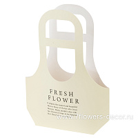 Сумка подарочная "Fresh Flowers" (картон), 25x9xH32 см, набор (10 шт) - фото 1