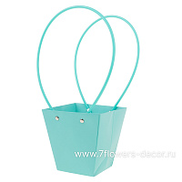 Сумка подарочная (картон), 12x8xH12,5 см, набор (10 шт), с ламинацией - фото 1