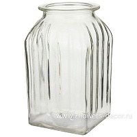 Ваза "Ханна 1" (стекло), D10xH18,5 см - фото 1