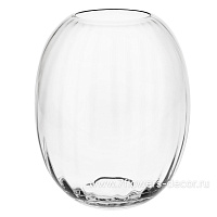 Ваза "Ellipse" (стекло), D20xH24 см - фото 1