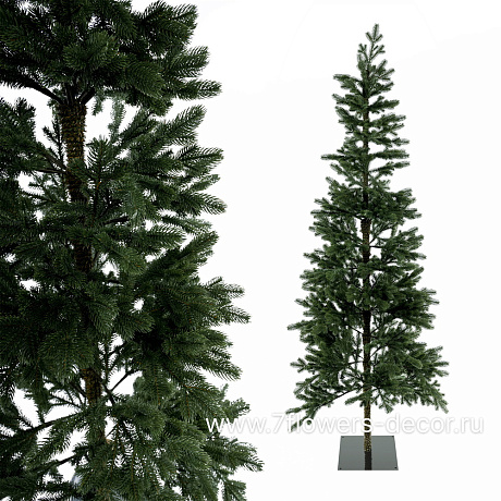 Ель искусственная Тикко (ПЭ), D89xH220 см - фото 1