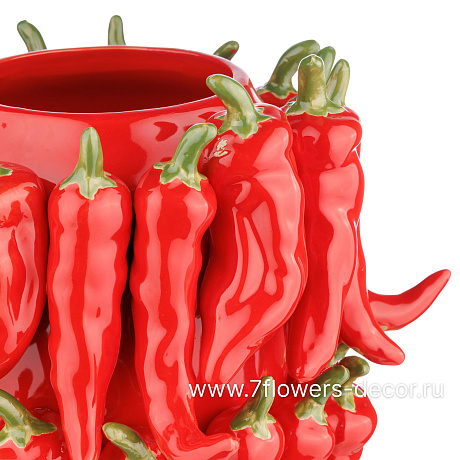 Ваза Рамиро (керамика), 19x18,5xH23 см - фото 2