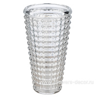 Ваза "Diamond" (стекло), D10,5xH22,5 см - фото 1