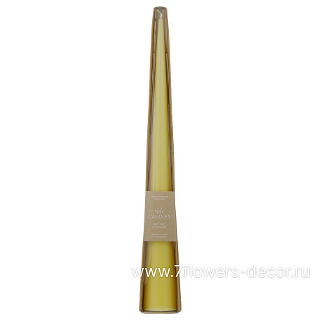 Свеча конус (воск), H36 см - фото 1