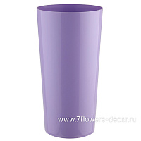 Вазон "Инфинити" (пластик), D18xH35 см, 8 л - фото 1