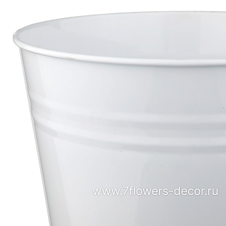 Вазон (металл), D21xH20,5 см, 5 л - фото 2