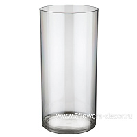 Вазон "Round" (пластик), D12xH25 см - фото 1