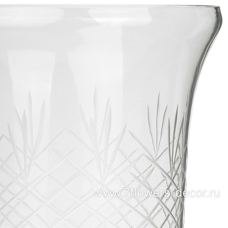 Подсвечник (металл, стекло), D12хH38 см - фото 2