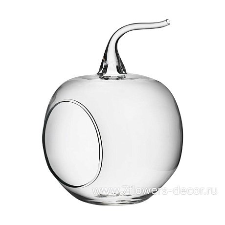 Подсвечник Яблоко (стекло), D12,6xH14 см - фото 1