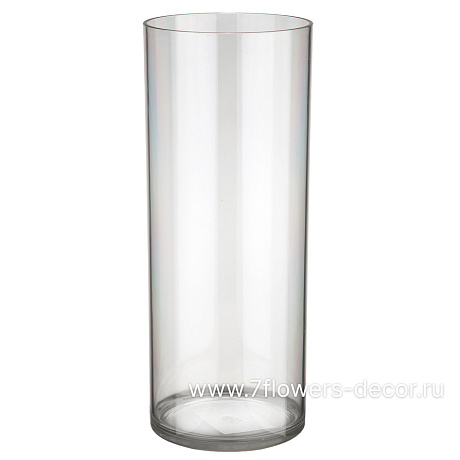 Вазон Round (пластик), D12xH30 см - фото 1