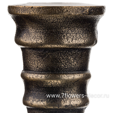 Подсвечник  Antique (металл), 10x10xH27 см - фото 2