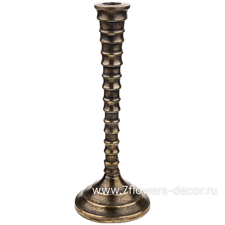 Подсвечник  Antique (металл), 10x10xH27 см - фото 1