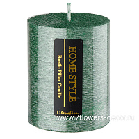 Свеча цилиндр "Блеск" (парафин), D6,3хН7,5 см - фото 1