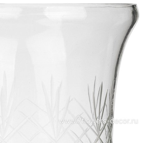 Подсвечник (металл, стекло), D13хH29 см - фото 2