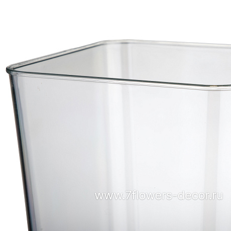 Вазон Square (пластик), 19x14xH38 см - фото 2